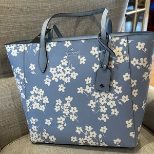 Kate Spade light blue tote bag